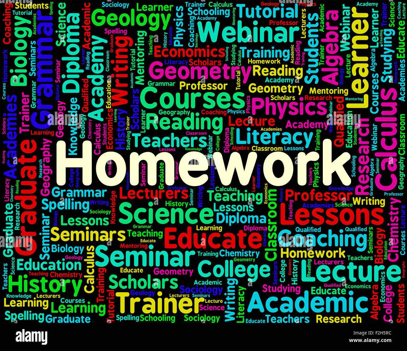 homework is a plural