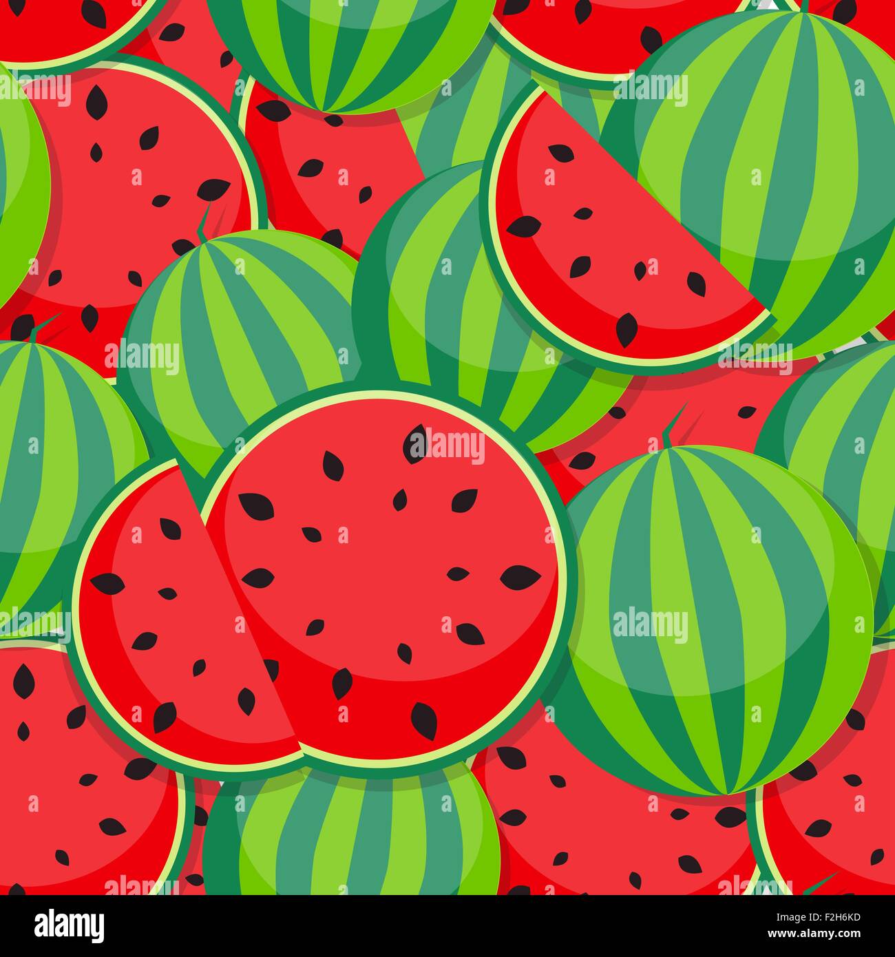 Seamless Pattern Background from watermelon. Vector Illustration Stock ...