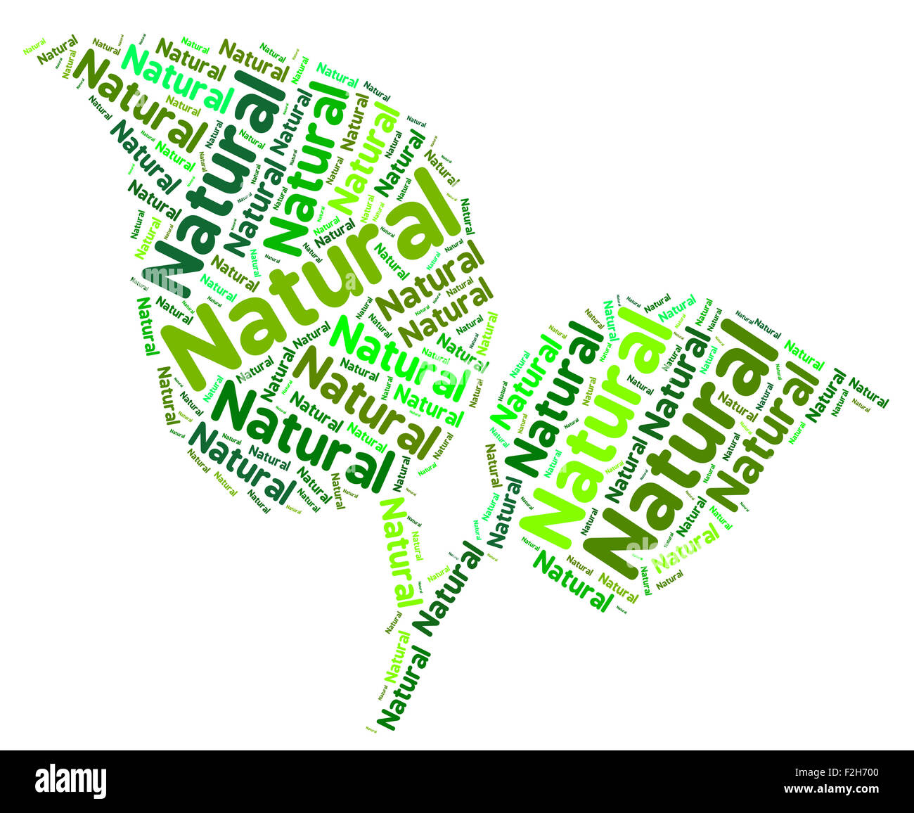 Natural Word Indicating Countryside Outdoors And Environmental Stock