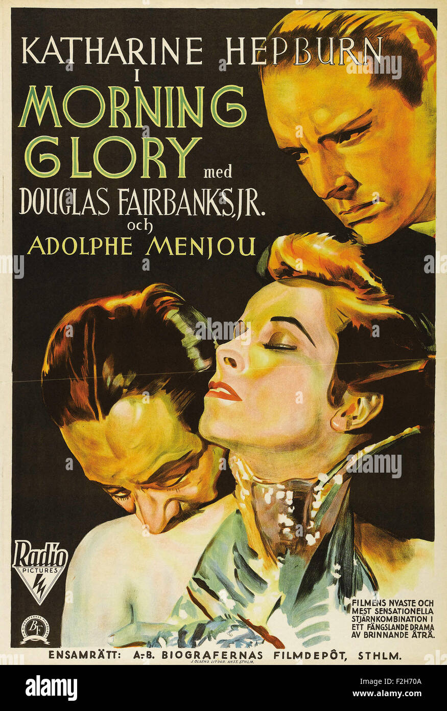 Morning Glory 01 Movie Poster Stock Photo Alamy