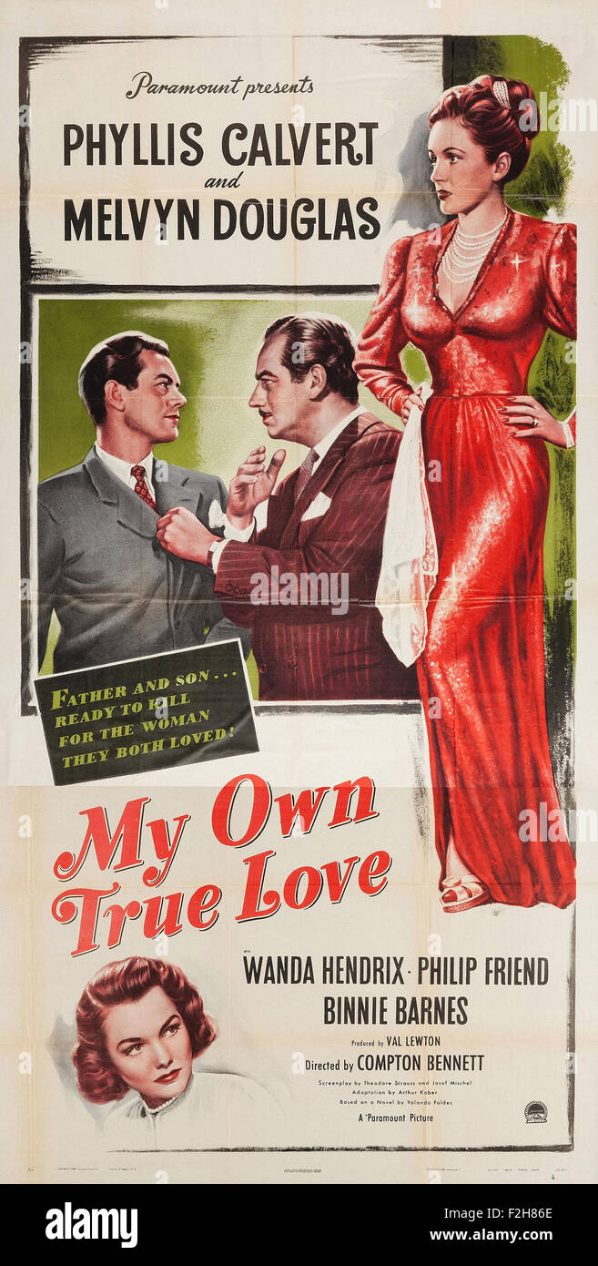 My Own True Love 04 - Movie Poster Stock Photo
