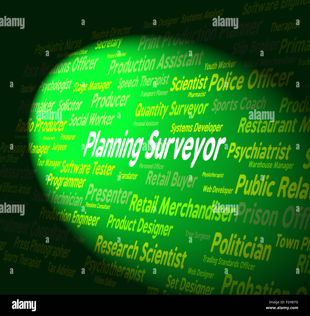 Planning Surveyor Meaning Aspire Assesser And Employee Stock Photo Alamy