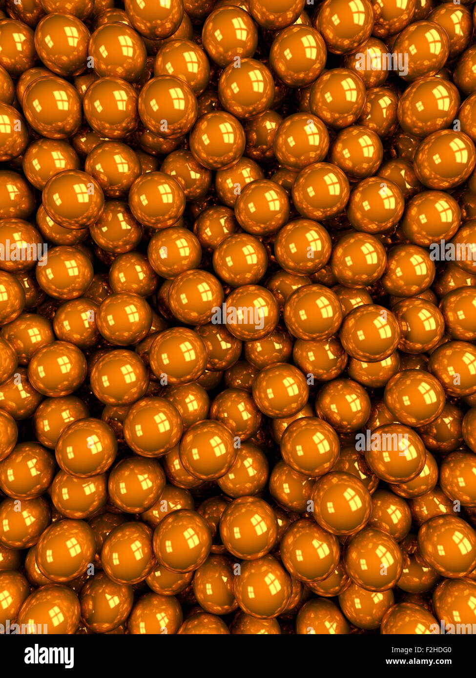 3d render glossy abstract balls background Stock Photo - Alamy
