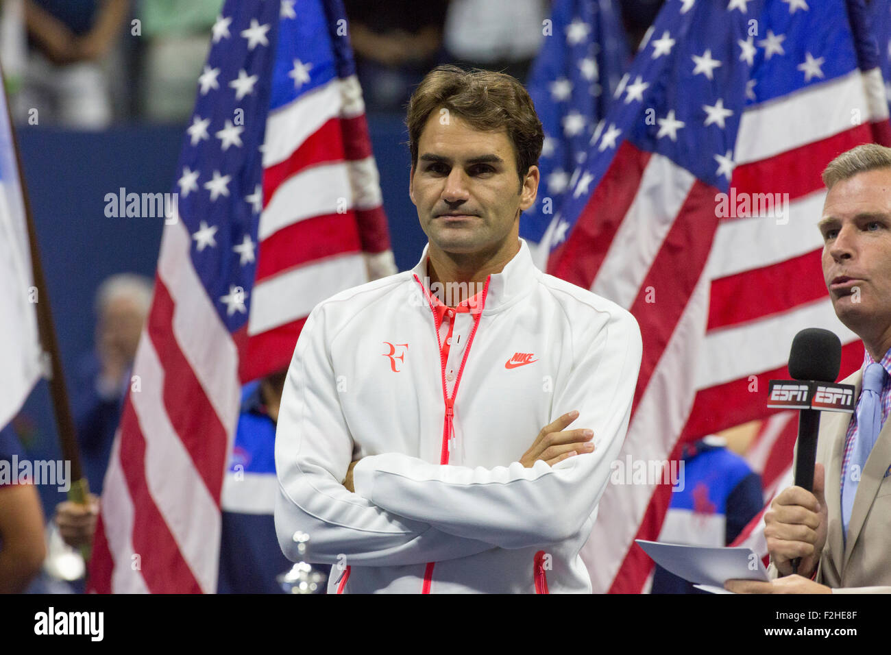 2015 US Open Tennis Stock Photo