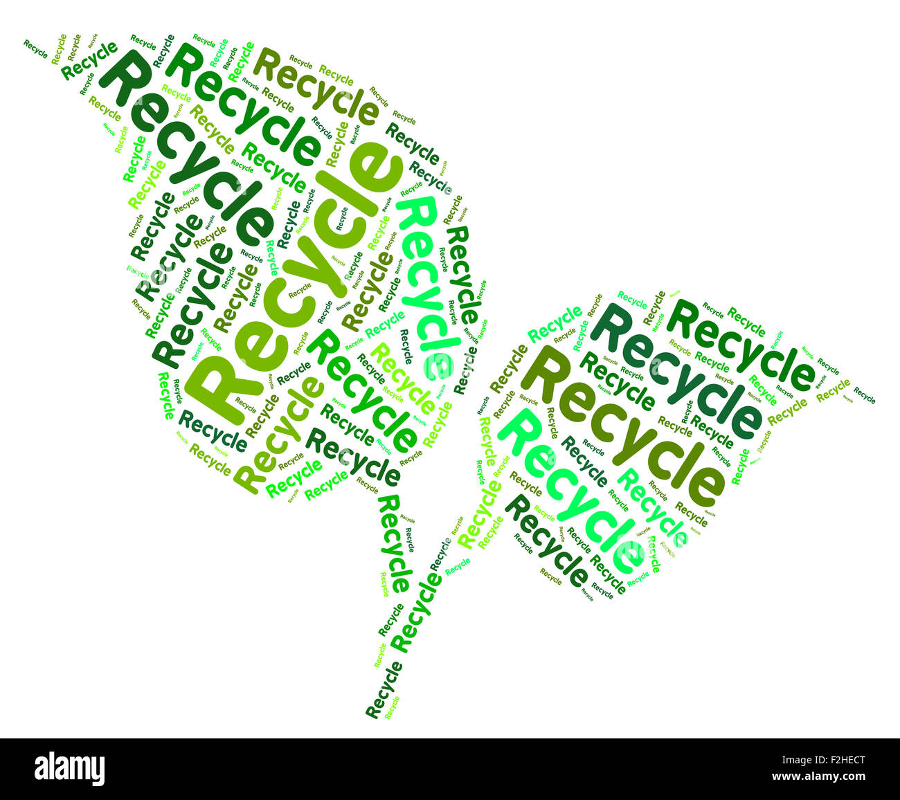 Recycle Word Representing Go Green And Reuse Stock Photo Alamy