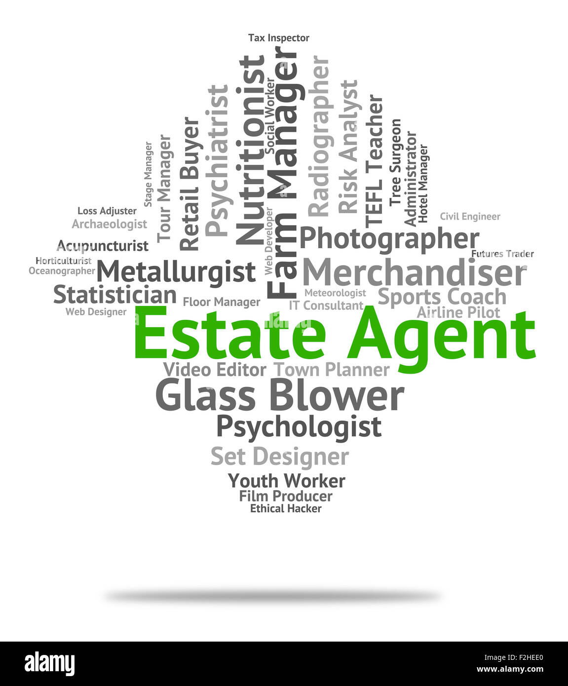 Estate Agent Showing Hiring Houses And Work Stock Photo Alamy