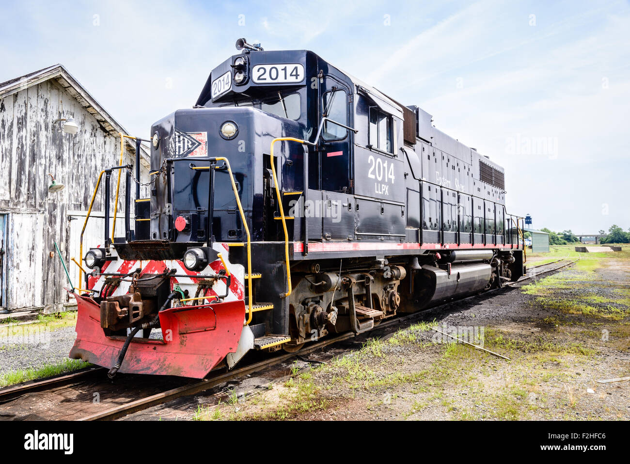 EMD GP38 No 2014 Diesel Bay Coast Railroad, Cape Charles
