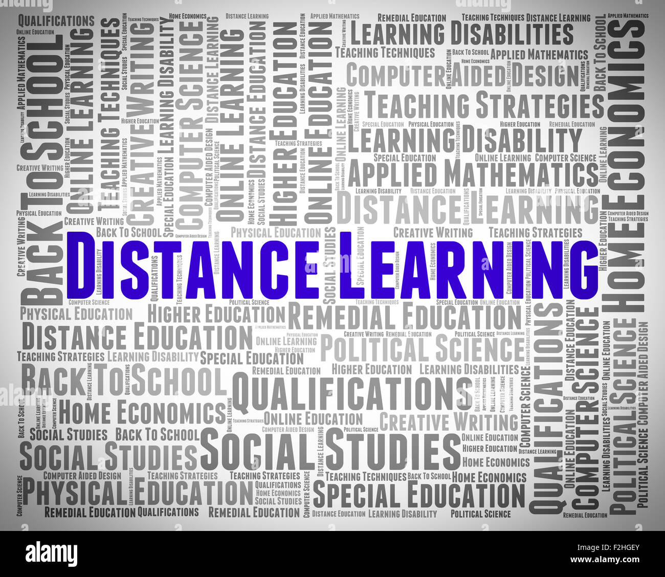 Distance Learning Words Meaning Correspondence Courses And Learned