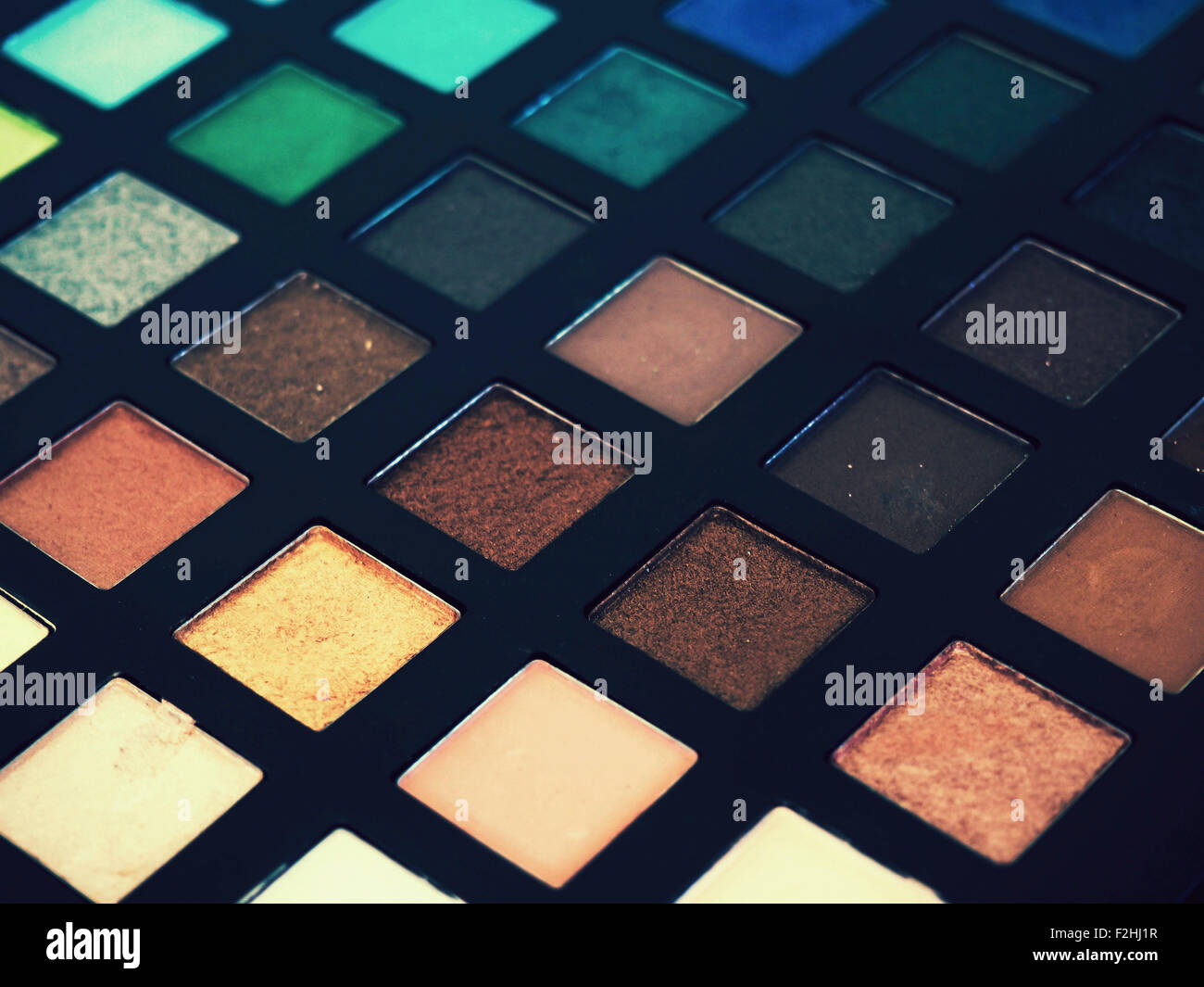 Make up palette Stock Photo