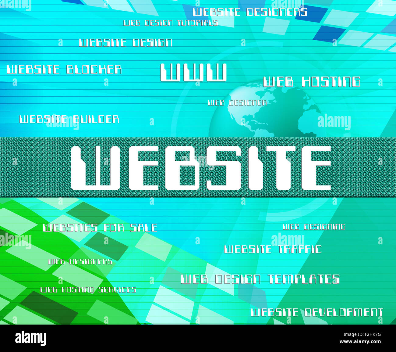 Website Word Showing Words Technology And Websites Stock Photo