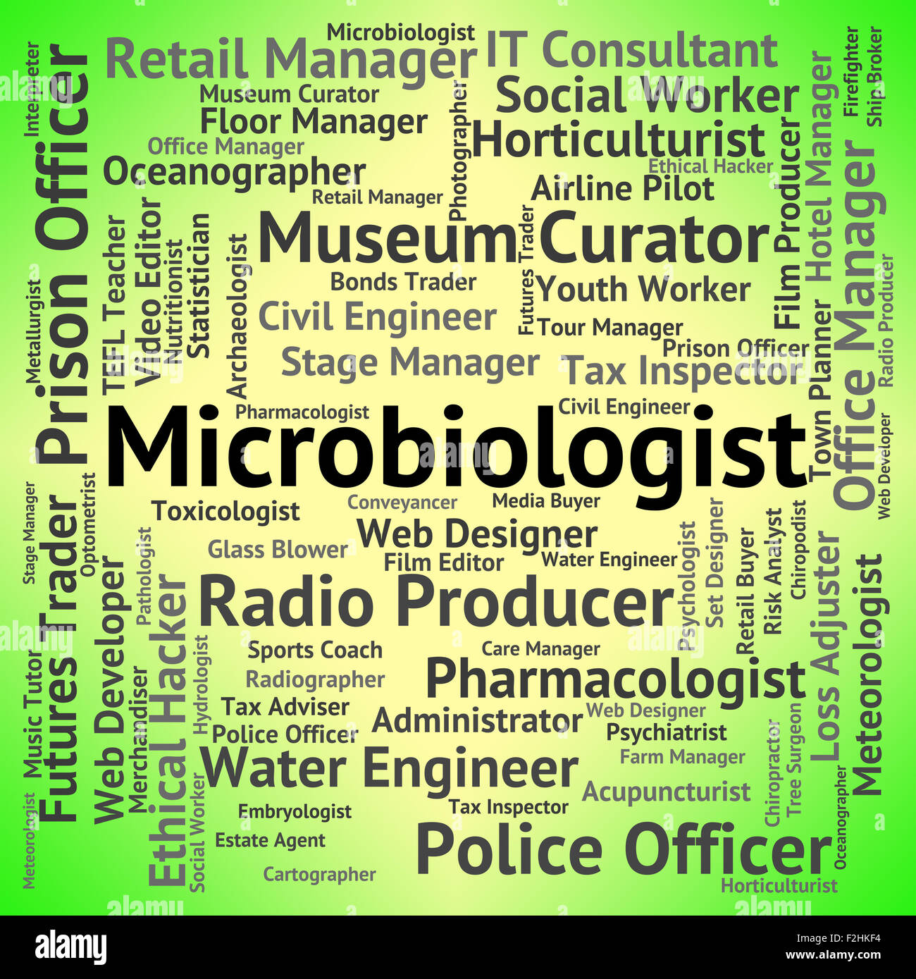 Microbiologist Job Meaning Cell Physiology And Experts Stock Photo Alamy