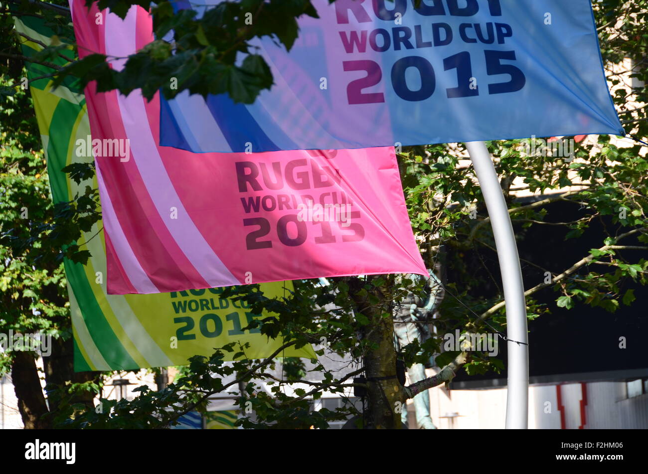 Cardiff Rugby World Cup 2015 Finals Stock Photo Alamy