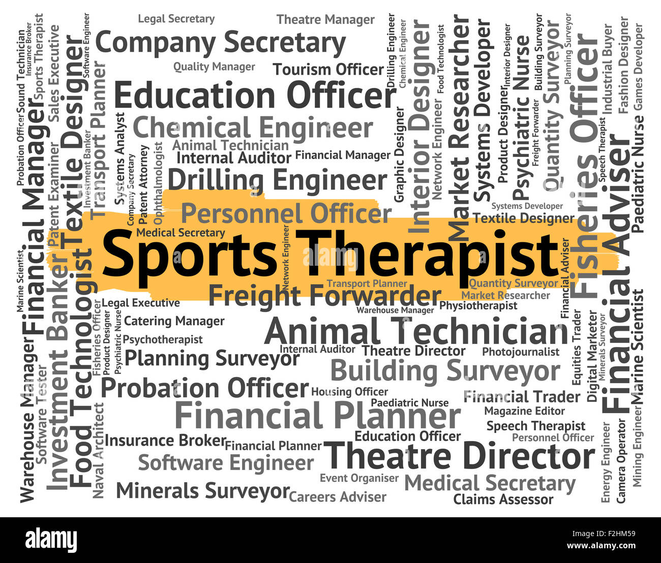 Sports Therapist Representing Physical Exercise And Therapists Stock