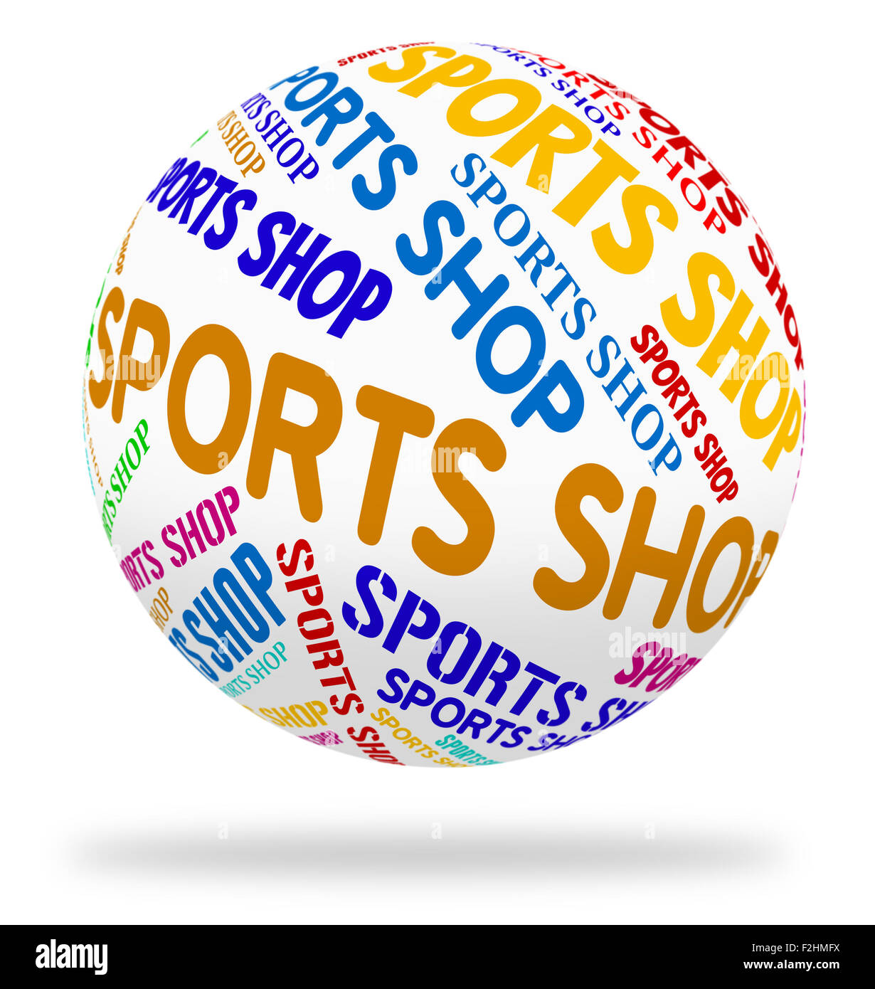 Sports Shop Indicating Physical Recreation And Shops Stock Photo Alamy
