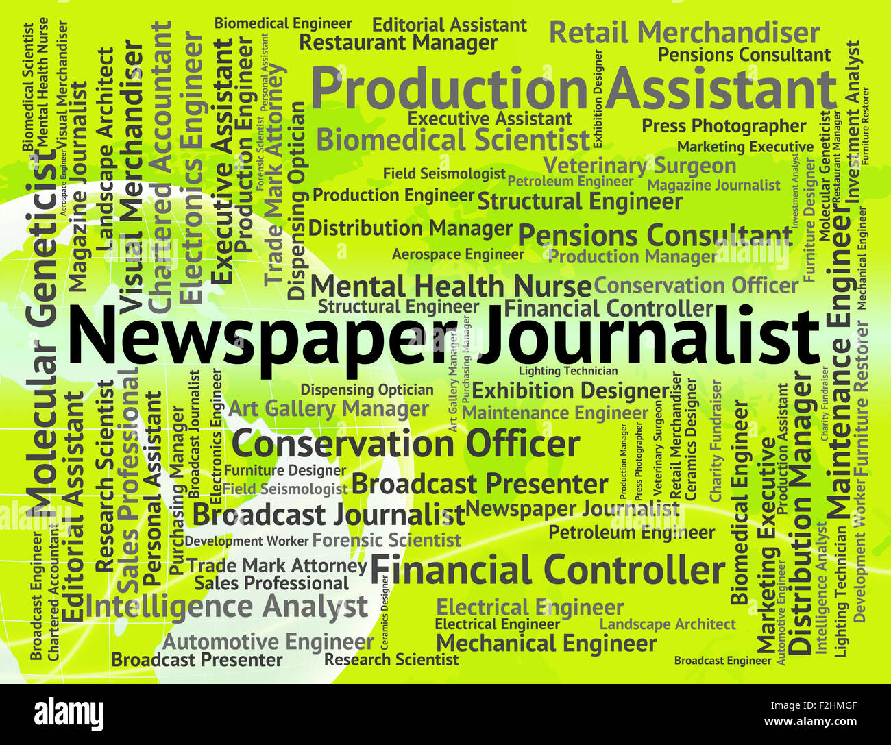 Newspaper Journalist Representing War Correspondent And Photojournalist