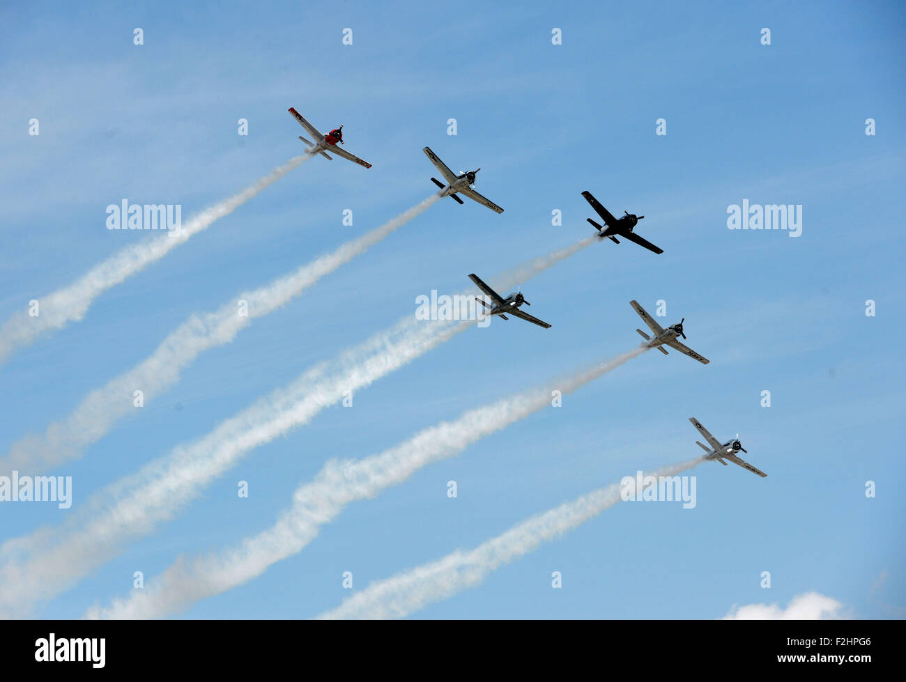 Washington, DC, USA. 19th Sep, 2015. Planes perform aerobatic show
