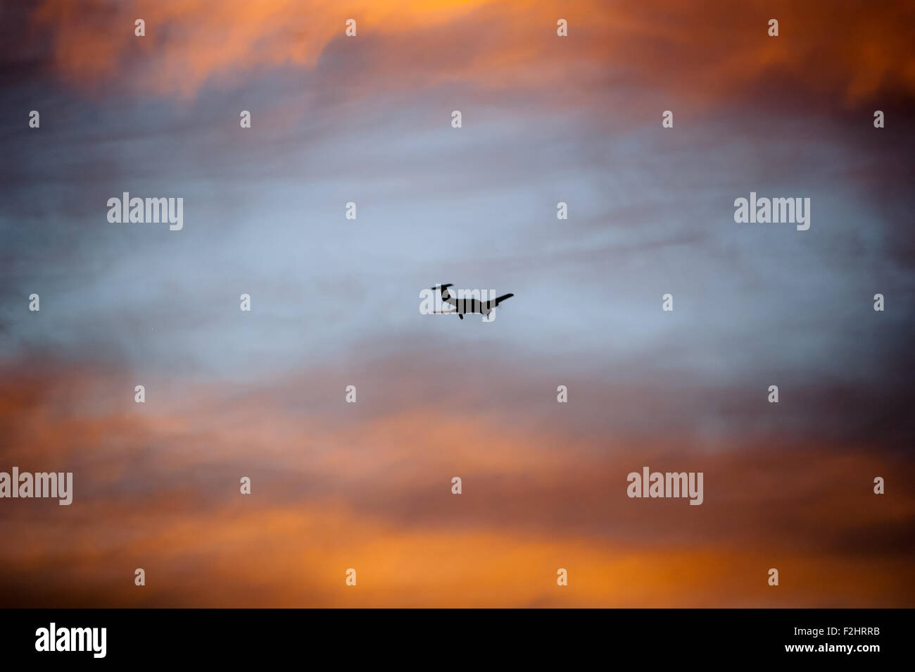 airplane,silhouette,sky,cloud,cloudy,sunset,twilight,summer, Stock Photo