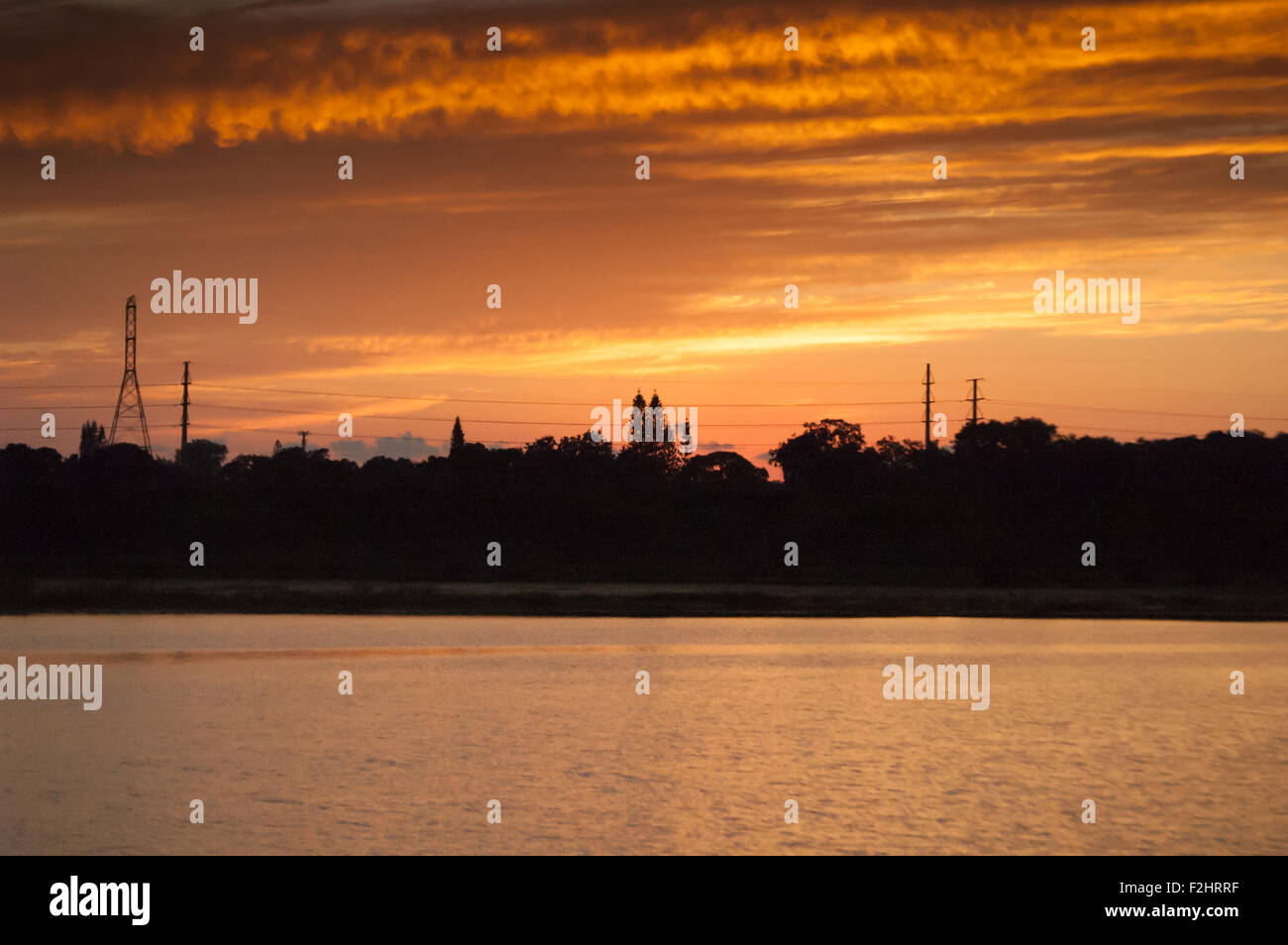 beach,sunset,silhouette,summer,sky,clouds,cloud, Stock Photo