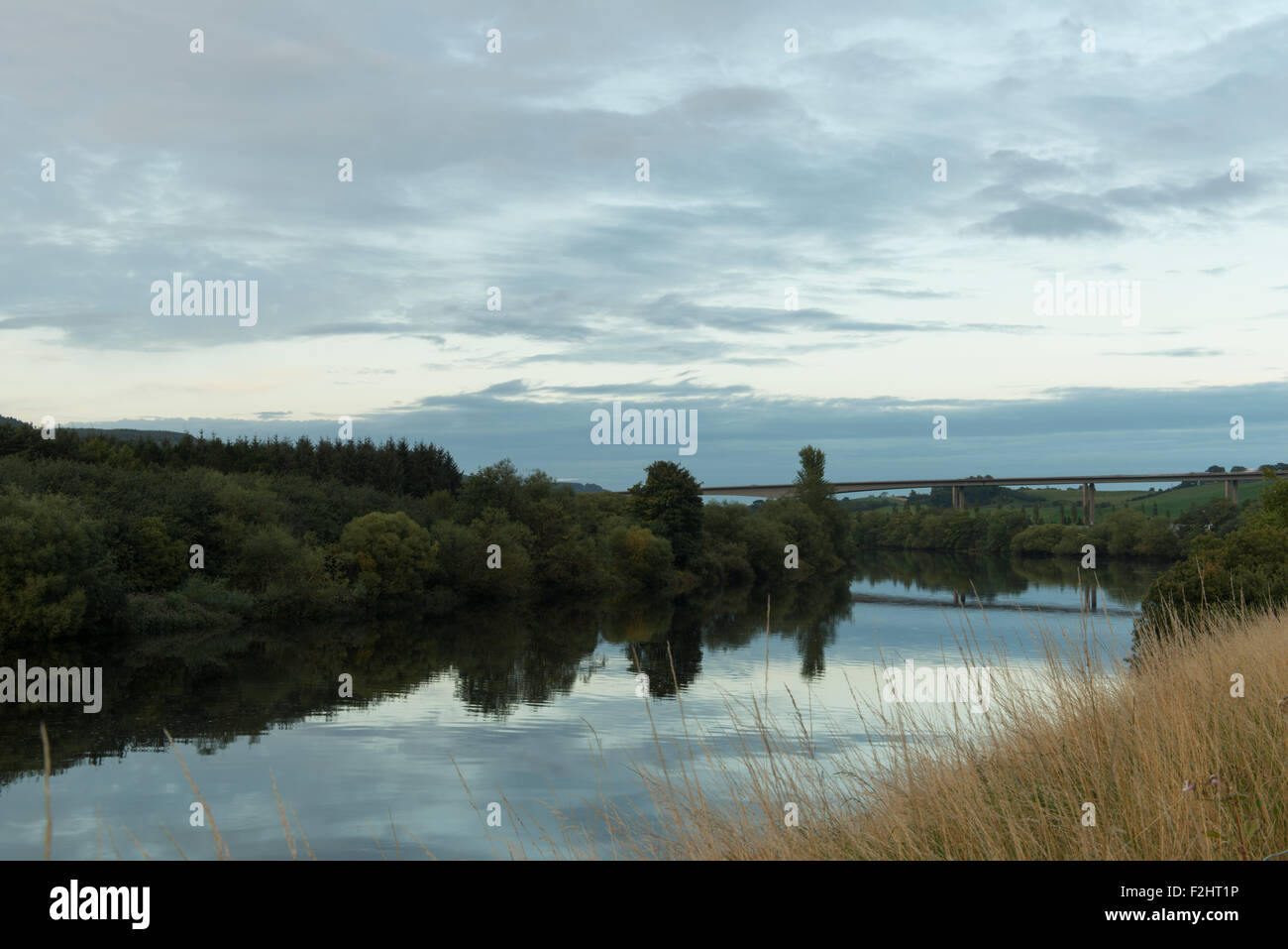 River Tay downstream to Friarton Bridge,lower Friarton,Perth,Scotland ...