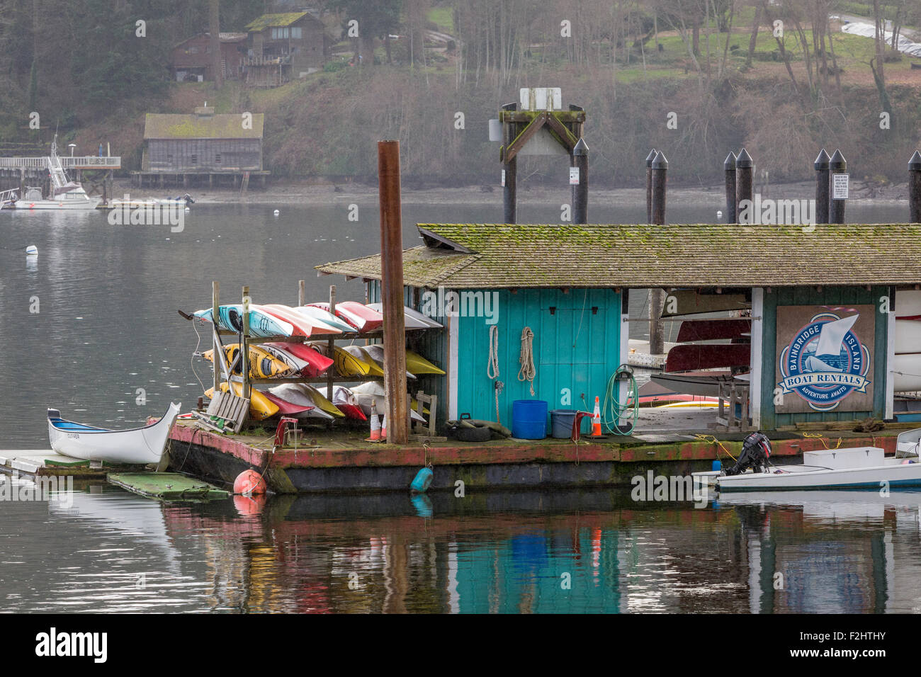 Bainbridge island eagle harbor hires stock photography and images Alamy
