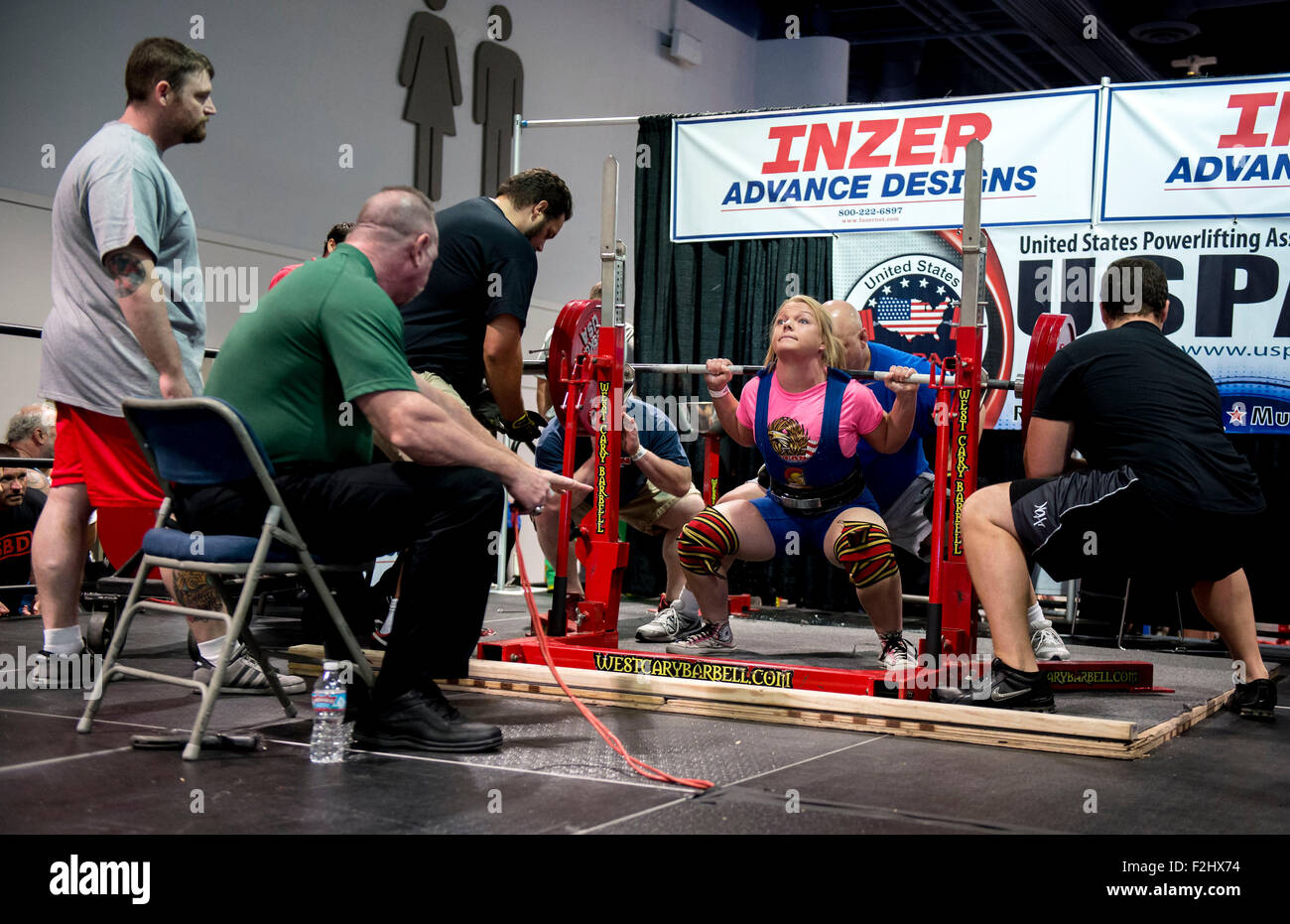 Las Vegas, Nevada, USA. 18th Sep, 2015. TALOR PARKER competes in the
