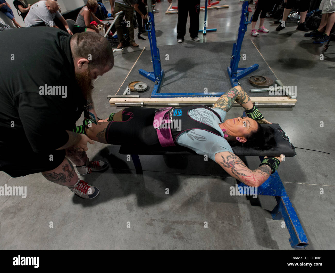 Las Vegas, Nevada, USA. 18th Sep, 2015. STEPHANIE STEPHENS has her