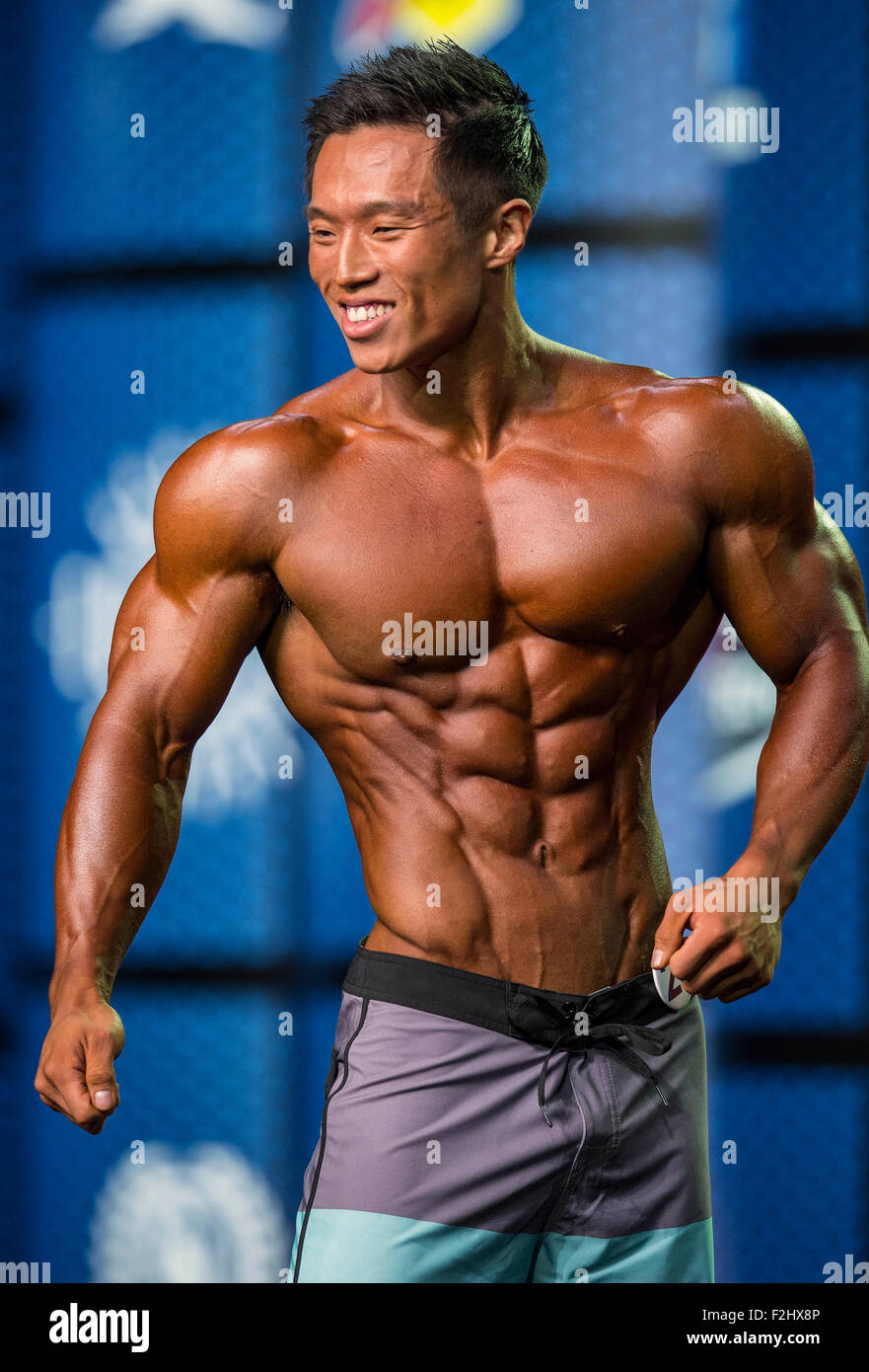 Las Vegas, Nevada, USA. 19th Sep, 2015. JOSEPH LEE competes in the Men
