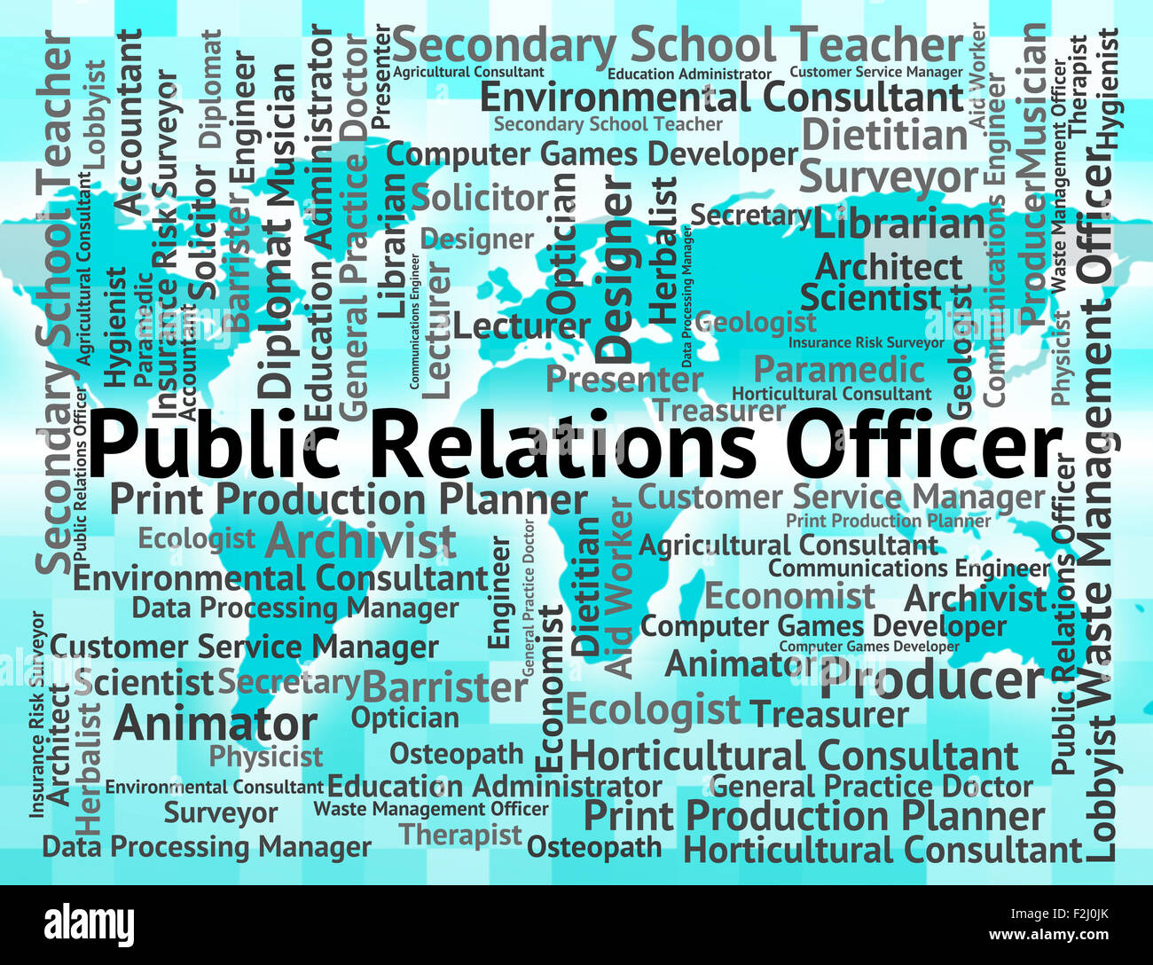 public-relations-officer-representing-press-release-and-hire-stock