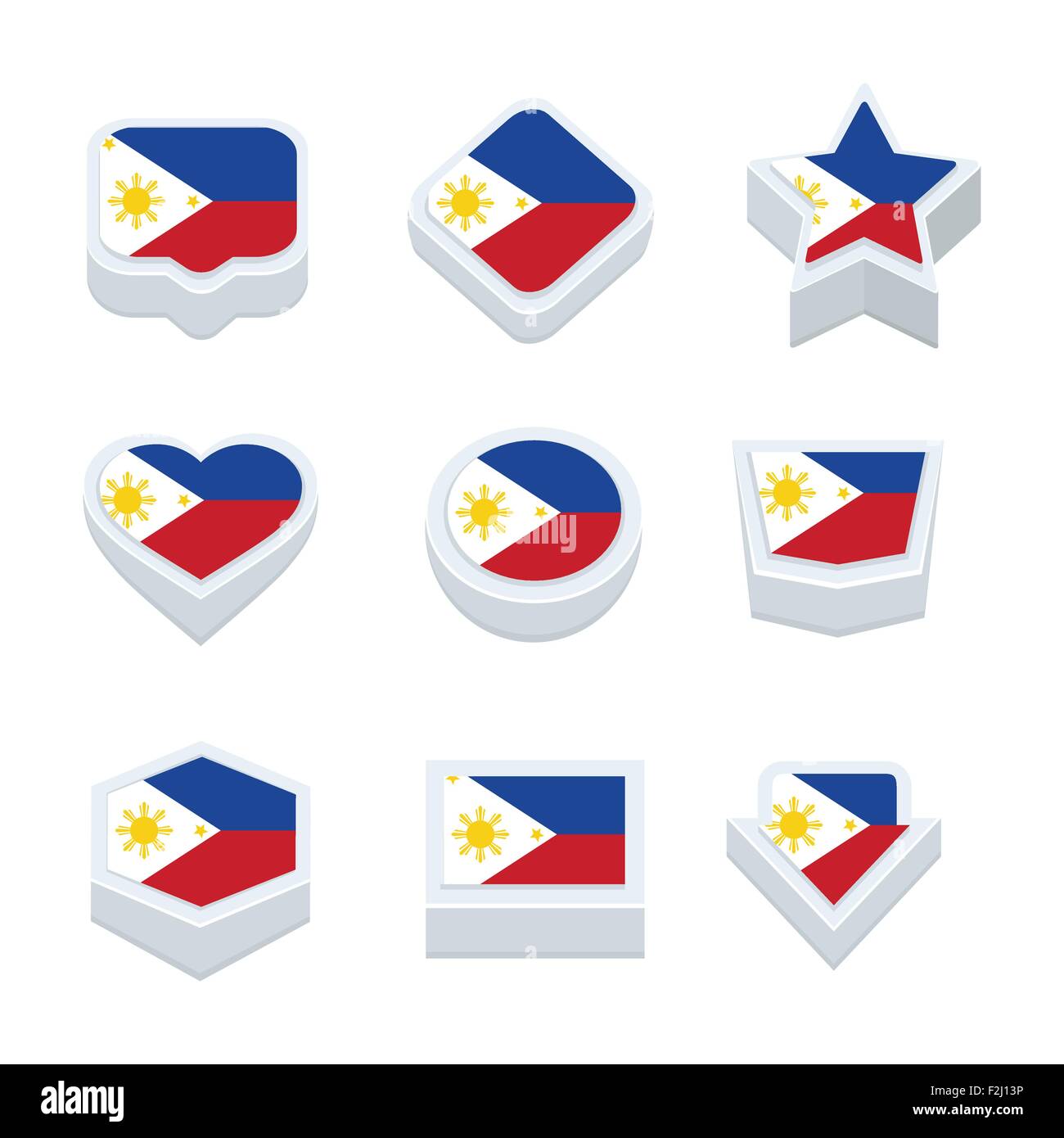 Philippines flags hi-res stock photography and images - Alamy
