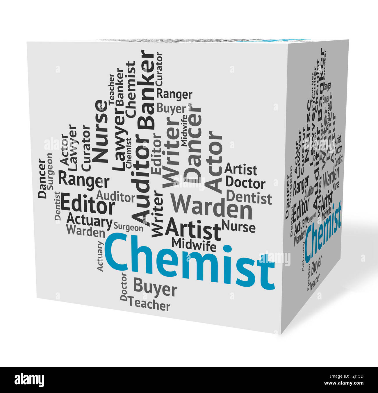 Chemist Job Representing Lab Technician And Position Stock Photo Alamy