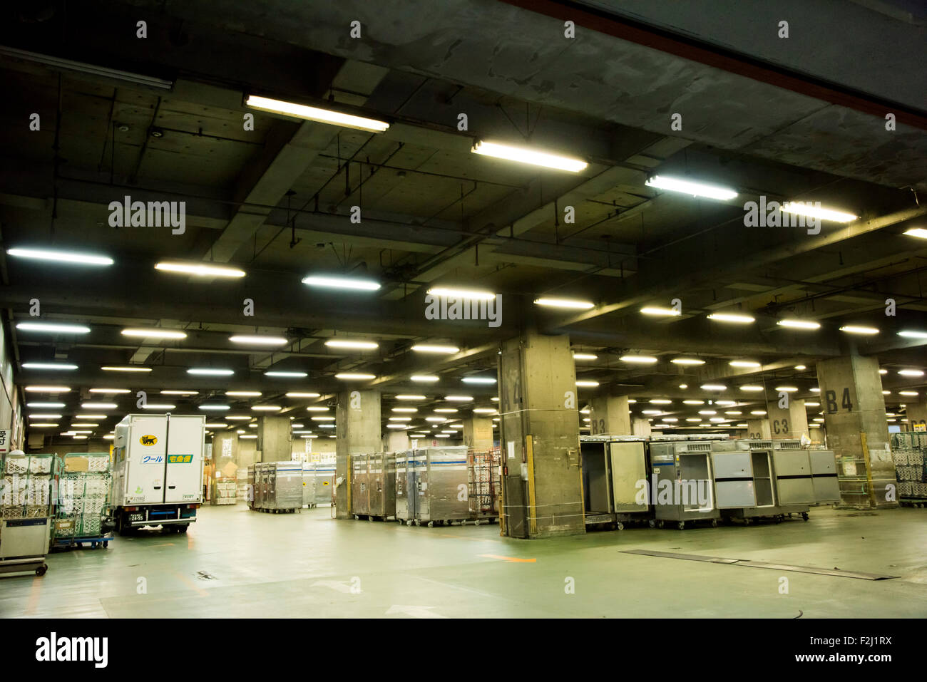 Yamato Transport Co., Ltd. North Tokyo service center,Adachi-ku,Tokyo,Japan Stock Photo