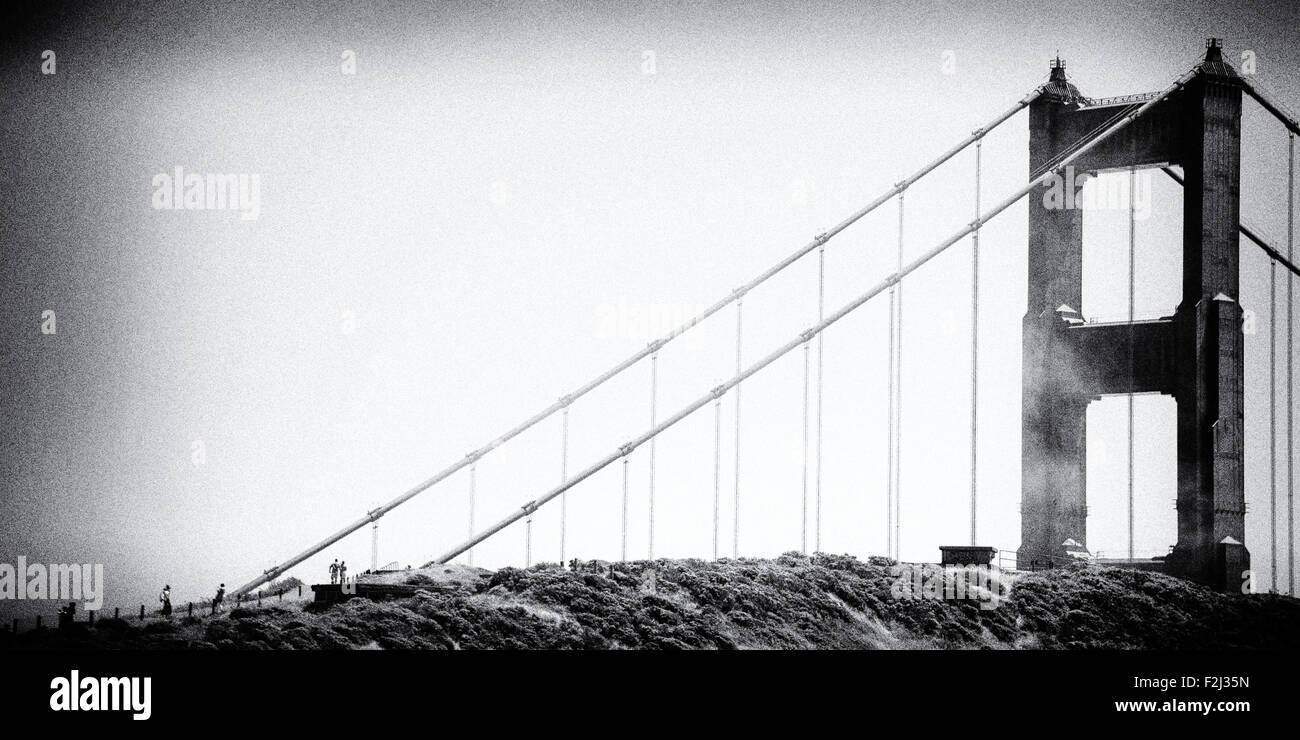 Golden Gate Bridge, San Francisco Bay, San Francisco, California, USA Stock Photo