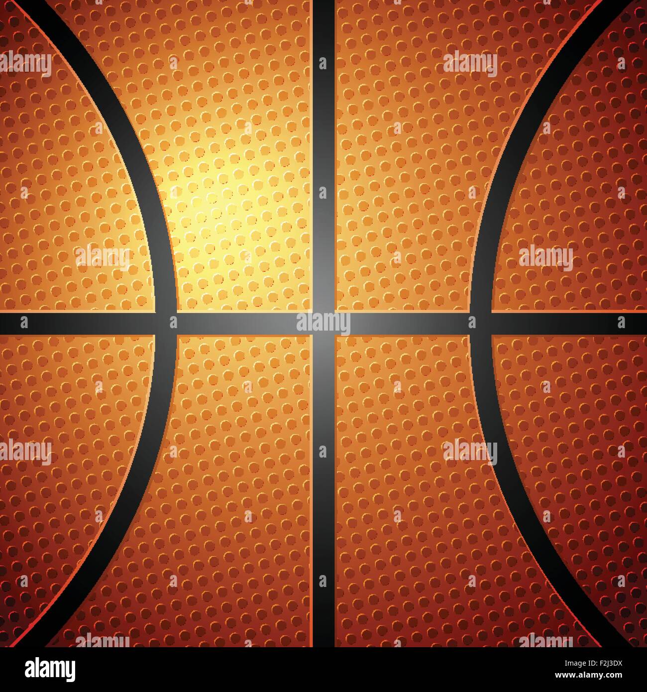 Basketball ball detail leather texture background. Vector illustration