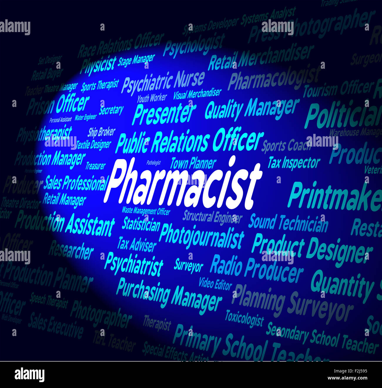 Pharmacist Job Indicating Lab Technician And Chemical Stock Photo Alamy
