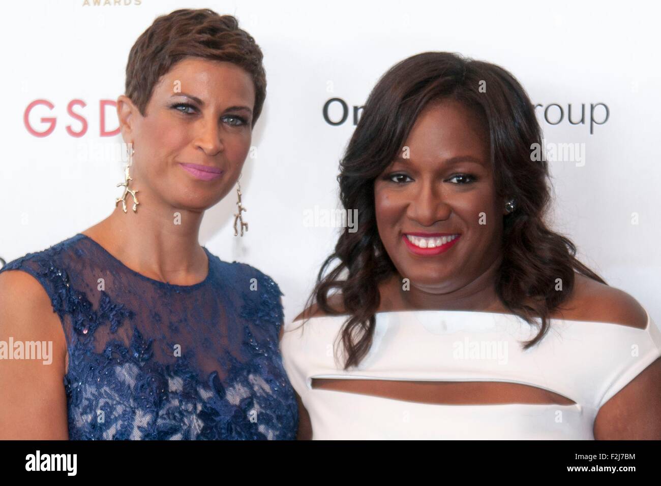 New York, NY, USA. 19th Sep, 2015. Michele Thornton, Tiffany R. Warren at arrivals for The 9th Annual ADCOLOR Awards, Pier Sixty at Chelsea Piers, New York, NY September 19, 2015. Credit:  Patrick Cashin/Everett Collection/Alamy Live News Stock Photo