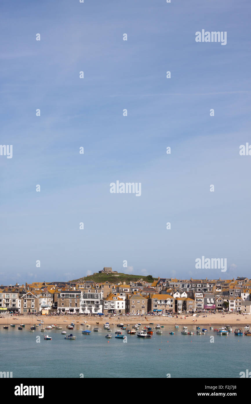 St. Ives in Cornwall Stock Photo