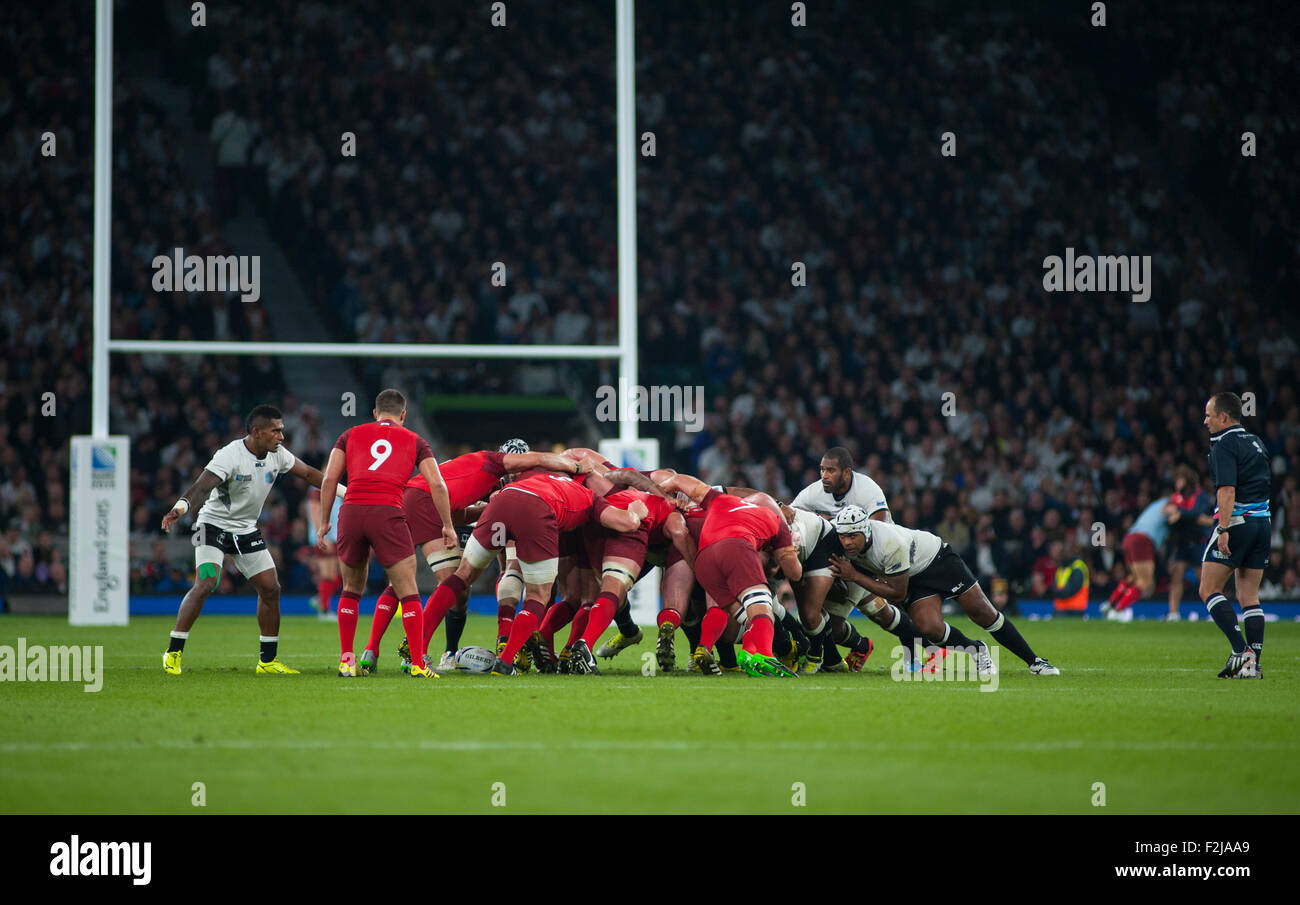 England v Fiji, Pool A 18 September 2015, Twickenham Stadium, Rugby
