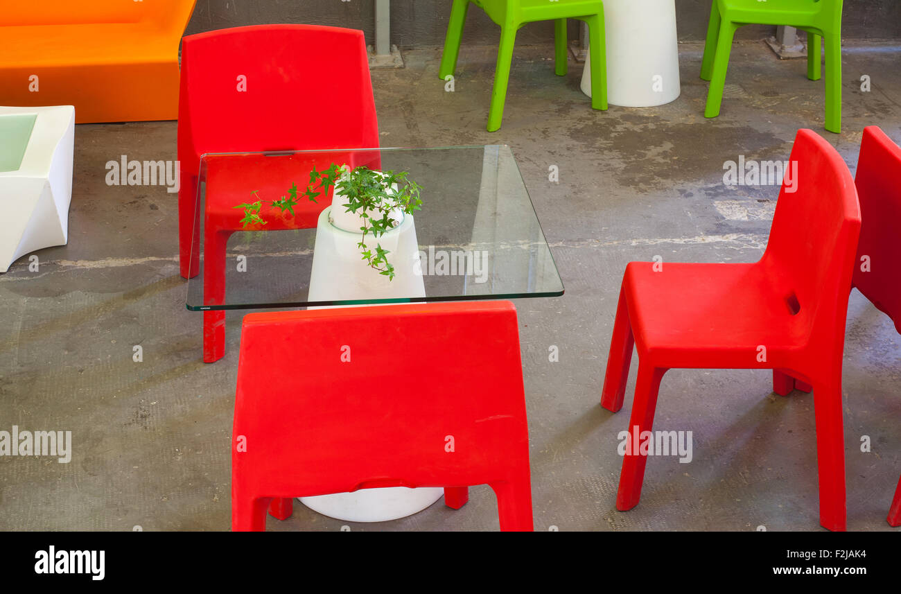 Plastic tables and discount chairs for sale