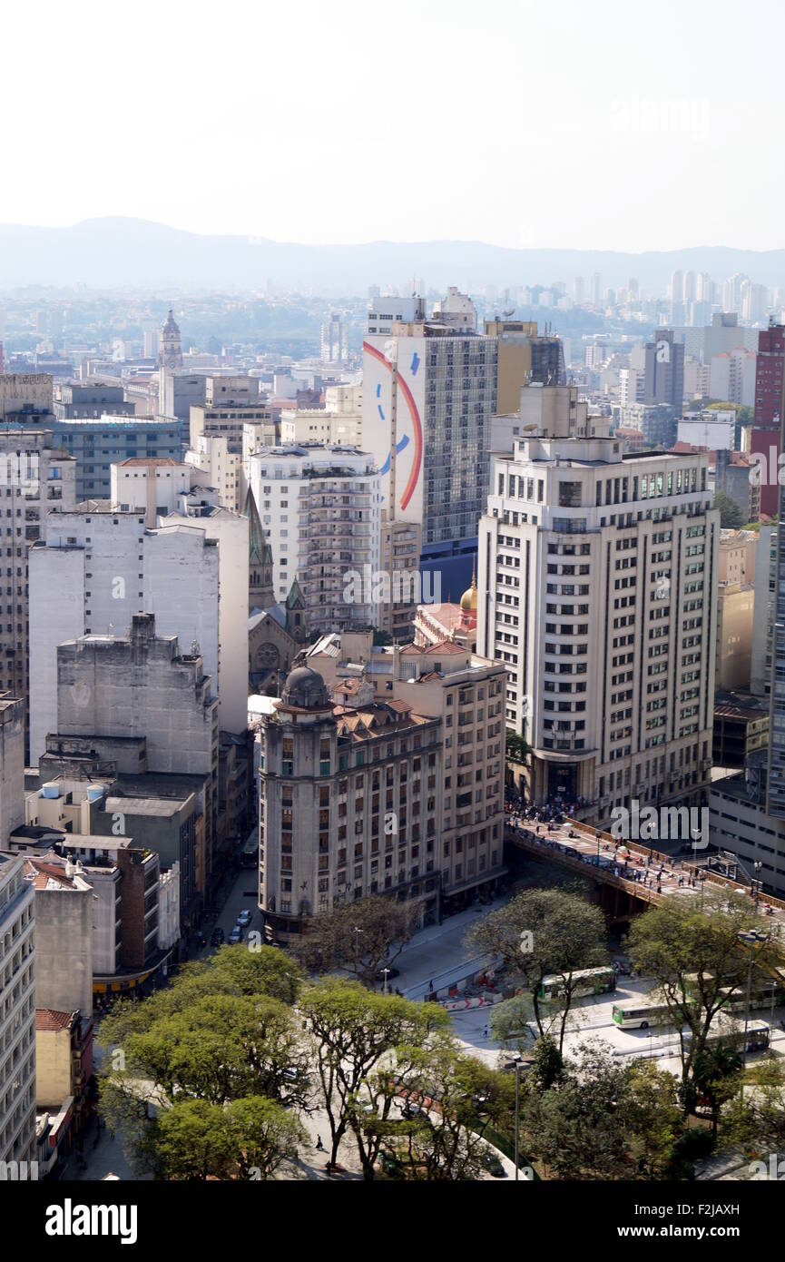 Buildings in Sao Paulo downtown Stock Photo