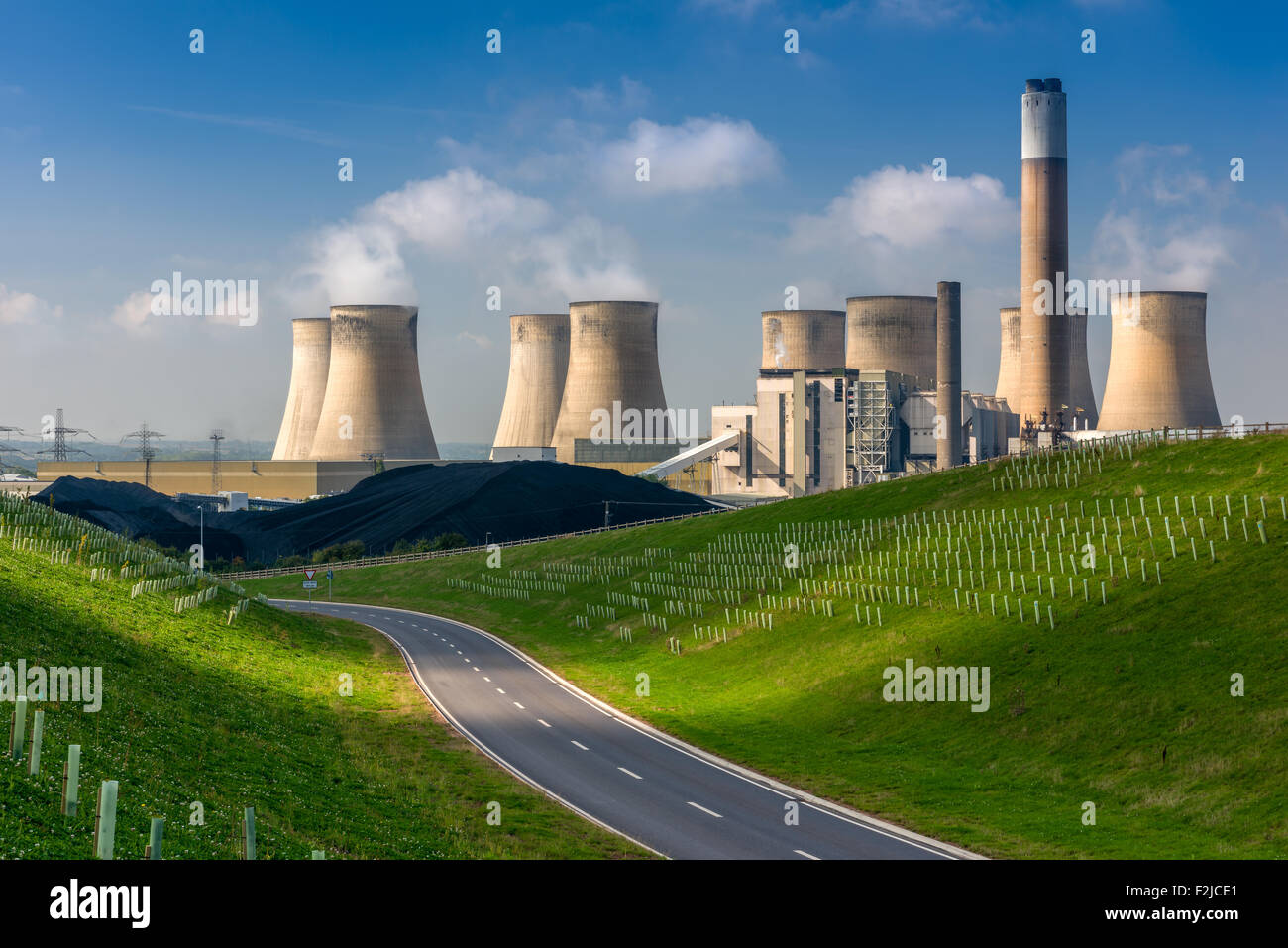 Ratcliffe-on-Soar Power Station Stock Photo