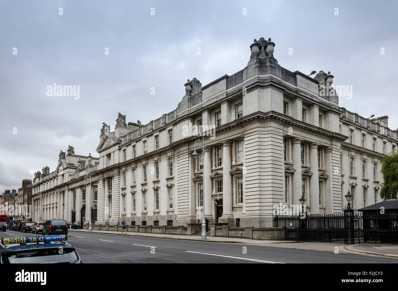 Government buildings, Merrion Street Upper, Dublin, Ireland Stock Photo