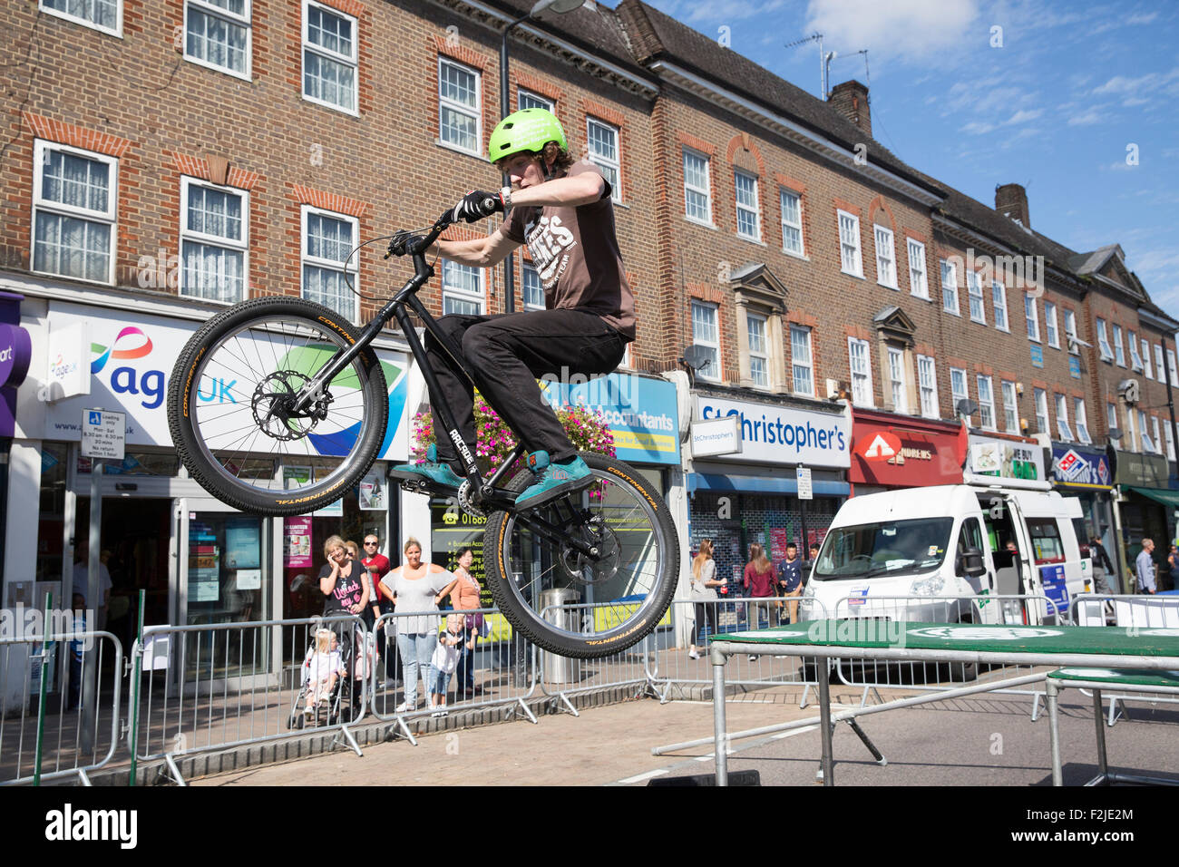 Orpington,UK,20th September 2015,Orpington High Street became a traffic
