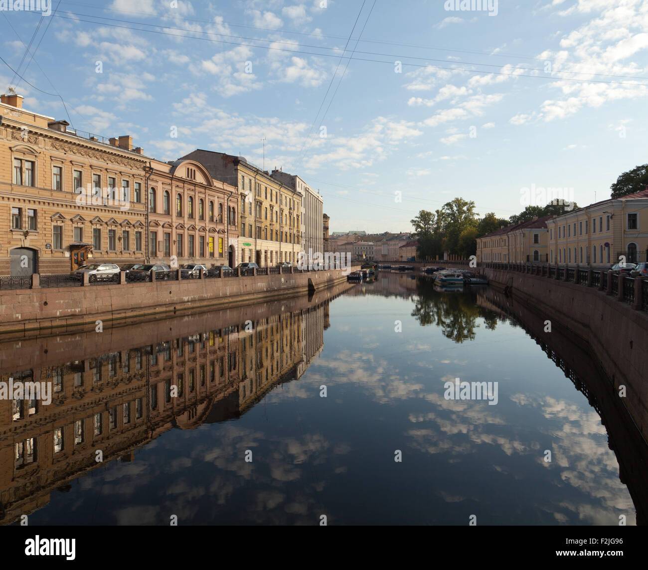 The Moyka River, St. Petersburg, Russia. Stock Photo