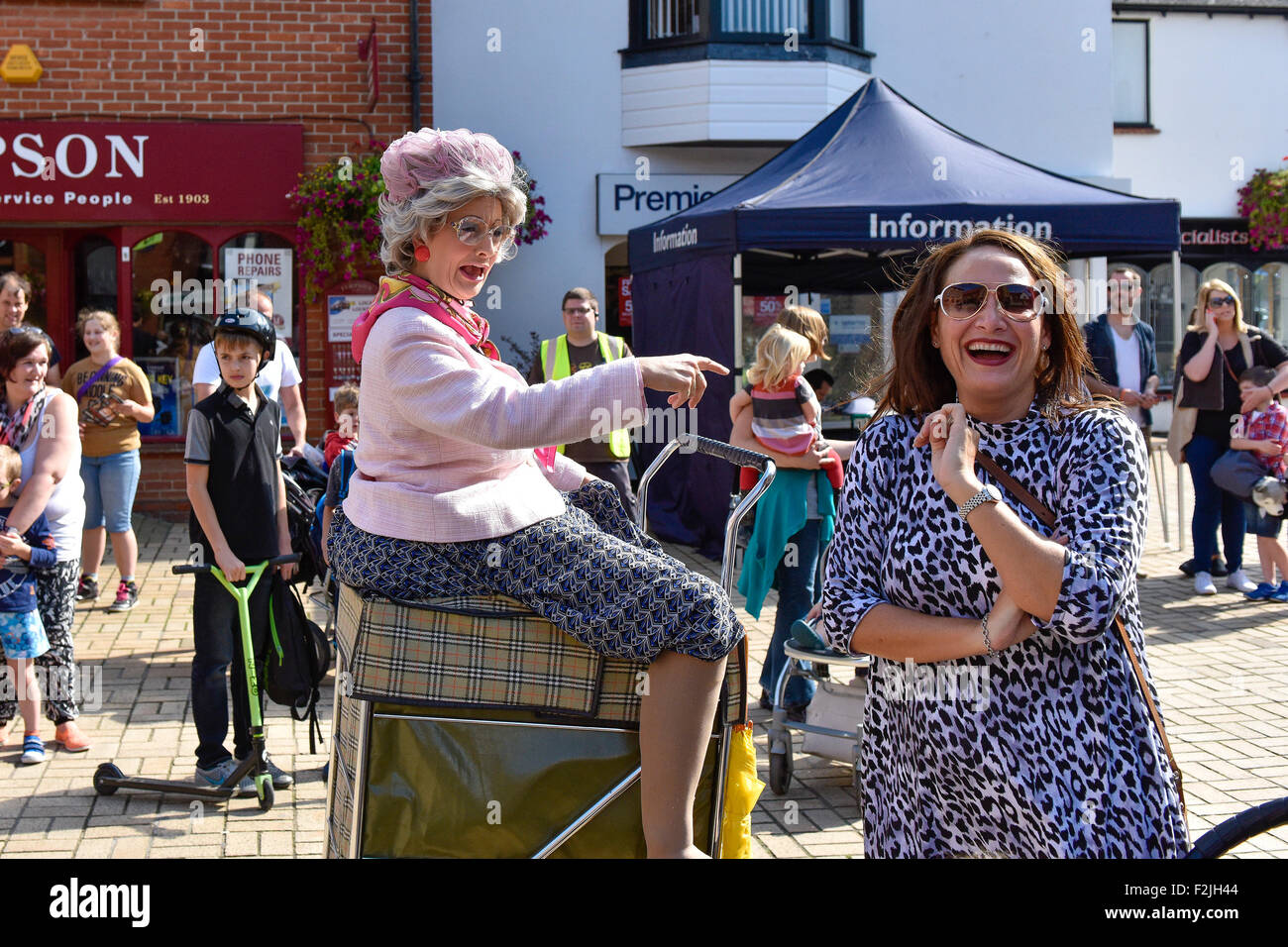 South Woodham Ferrers, UK. 20th September, 2015. The world's first and