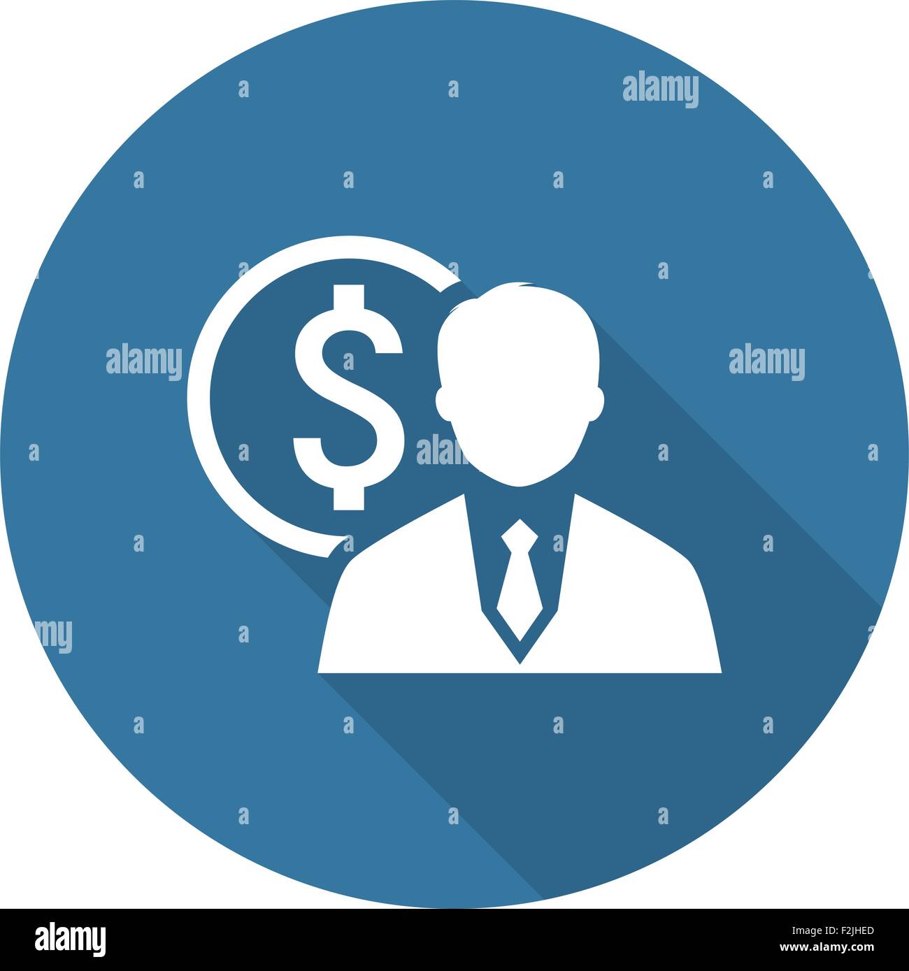 Value Icon. Business Concept. Flat Design Stock Vector Image & Art - Alamy