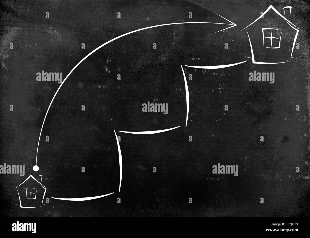 House art illustration icon Stock Photo Alamy