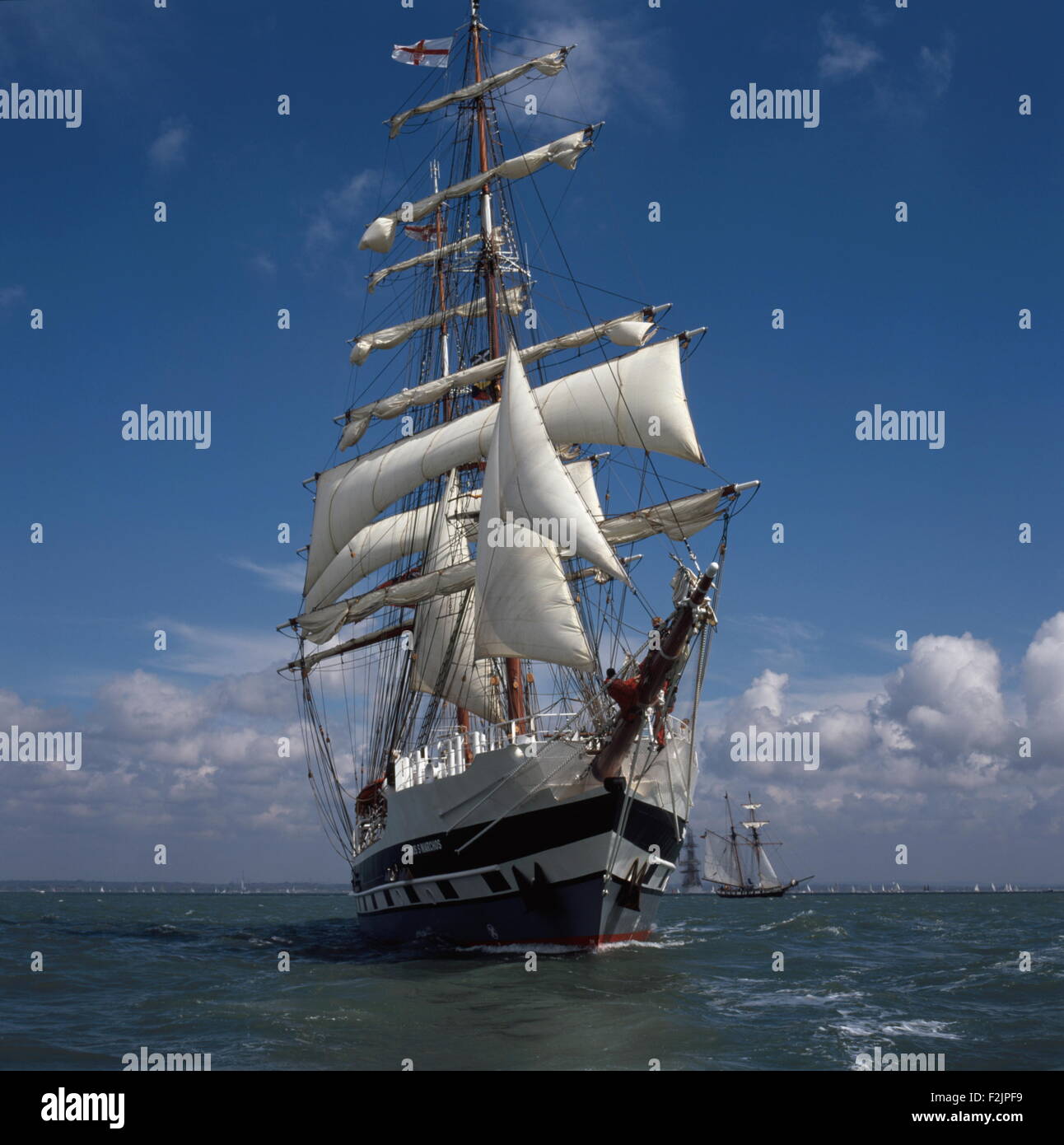 SOLENT, ENGLAND. TALL SHIP SAIL TRAINING ASSOCIATION