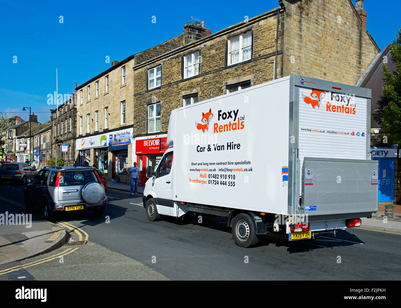Van rental hires stock photography and images Alamy