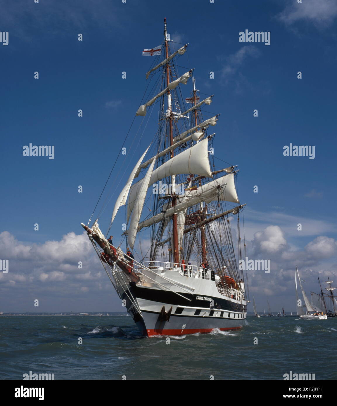 SOLENT, ENGLAND. TALL SHIP SAIL TRAINING ASSOCIATION