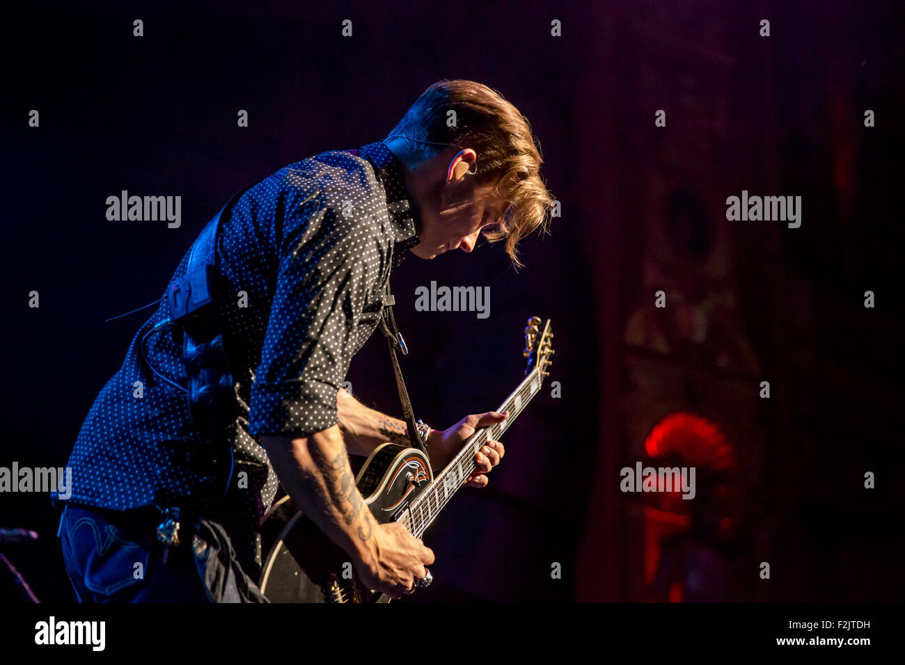 Sept. 19, 2015 - Detroit, Michigan, U.S - FRANKIE BALLARD performing on the first Annual Gigs For Digs at The Fillmore in Detroit, MI on September 19th 2015 (Credit Image: © Marc Nader via ZUMA Wire) Stock Photo